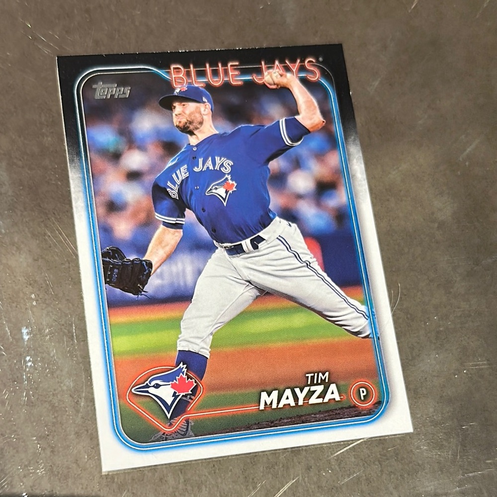 Topps Blue Jays Pitcher Card